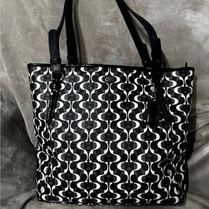 CLEAROUT!!! Coach Peyton Dream C Zip Top Tote Bag 27350